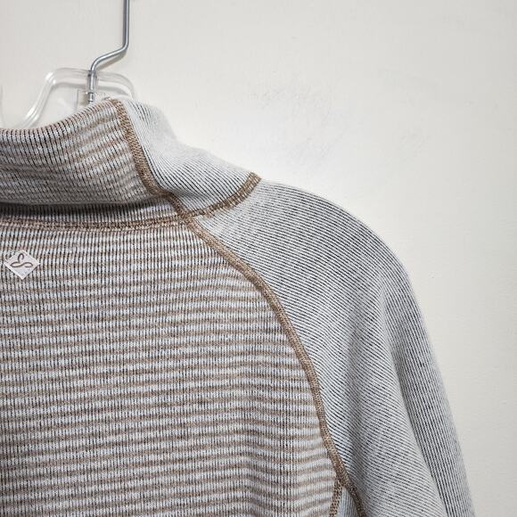 Prana Lucia recycled wool blend knit sweater w/ plush lining woman's size XS - Picture 12 of 13